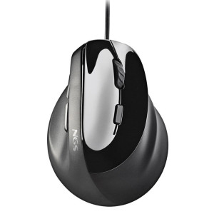 RATON NGS ERGONÓMICO NGS SAMSARA 3200 DPI NEGRO