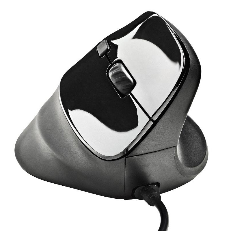 RATON NGS ERGONÓMICO NGS SAMSARA 3200 DPI NEGRO