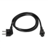 CABLE ALIMENTACION TREBOL AISENS  CEE7 1.5M NEGRO