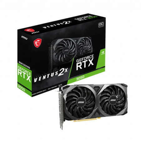 VGA MSI GEFORCE RTX3060 VENTUS 2X  NVIDIA 12GB OC  GDDR6