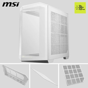 CAJA PC MSI MAG PANO 100R PZ   BLANCO