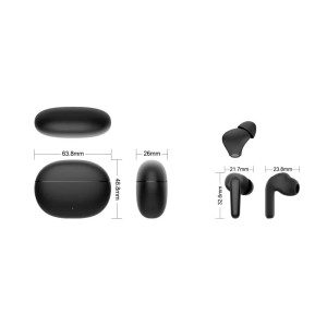 AURICULARES DAEWOO BLUETOOTH DW2004 ESTUCHE NEGRO