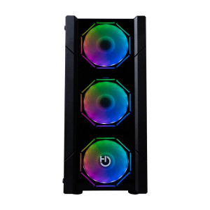 CAJA GAMINIG HIDITEC SEMITORRE V30 ARGB CRISTAL TEMPLADO