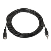 CABLE AISENS JACK 3.5 MACHO JACK 3.5 HEMBRA 1.50MT NEGRO