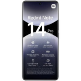 SMARTPHONE XIAOMI REDMI NOTE 14 PRO 12GB 512GB 6.67" 5G NEGR