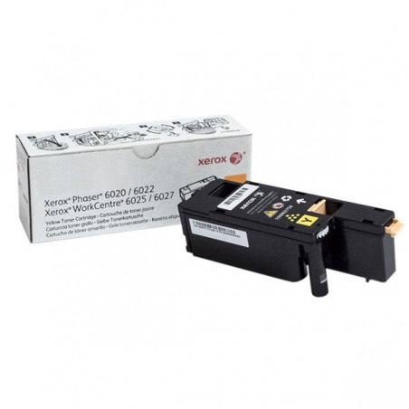TONER XEROX ORIG. PHASER 6020 AMARILLO 106R02758