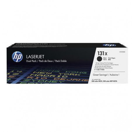TONER HP ORIG.CF210XD Nº131X ALTA CAPACIDAD