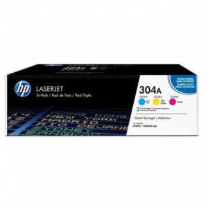 TONER HP ORIG.CF372AM TRICOLOR 304A PACK 3