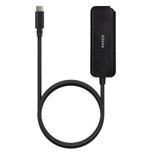 HUB USB AISENS 3.1 USB-C USB-C/M-4XTIPO A/H NEGRO 60CM 