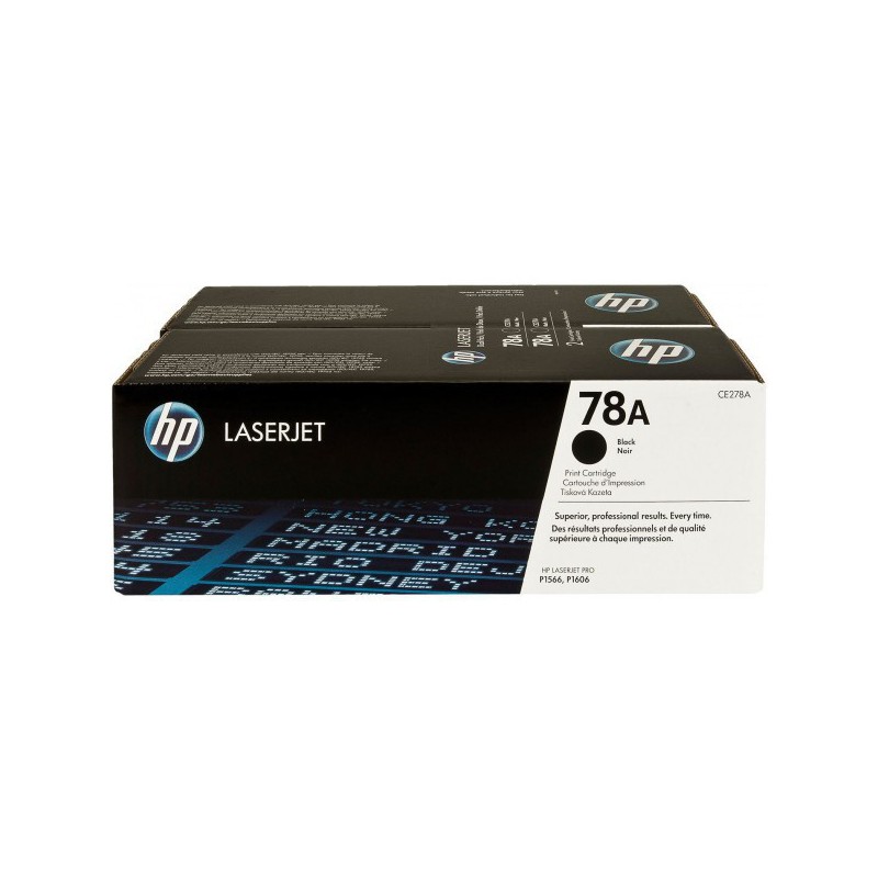 TONER HP ORIG. CE278AD PACK DOBLE  