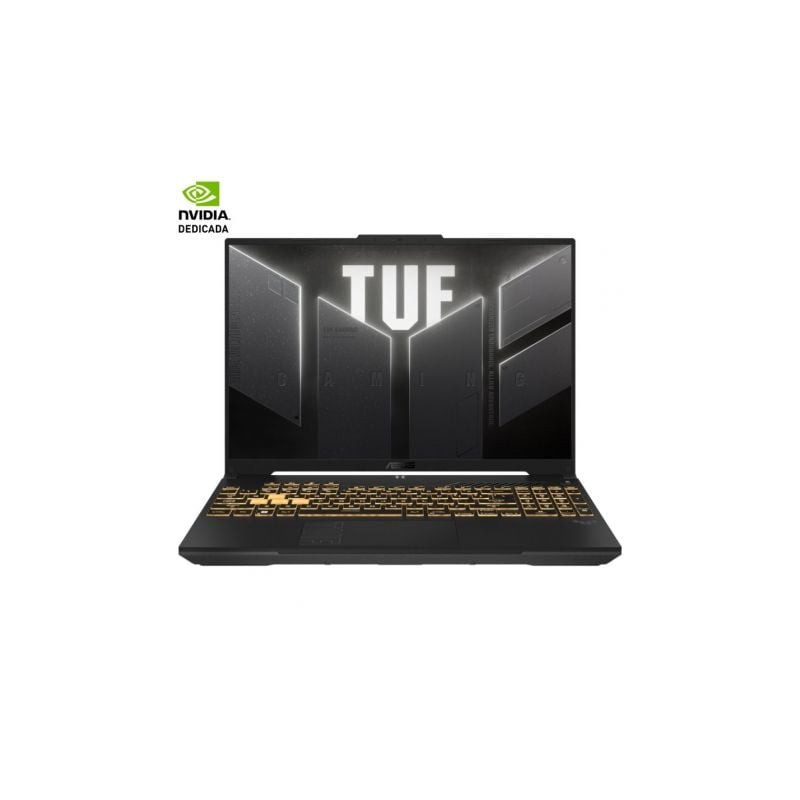 Portátil Gaming Asus TUF F16 TUF607VU-RL130 Intel Core i7-13620H/ 16GB/ 512GB SSD/ GeForce RTX 4050/ 16"/ Sin Sistema Operativo