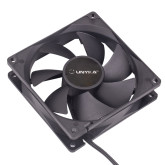 VENTILADOR UNYKACH 90MM  VELOCIDAD MAX. 2000RPM NEGRO