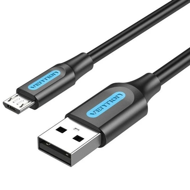 CABLE USB 2.0 VENTION USB MACHO/ MICROUSB MACHO 1M NEGRO COL