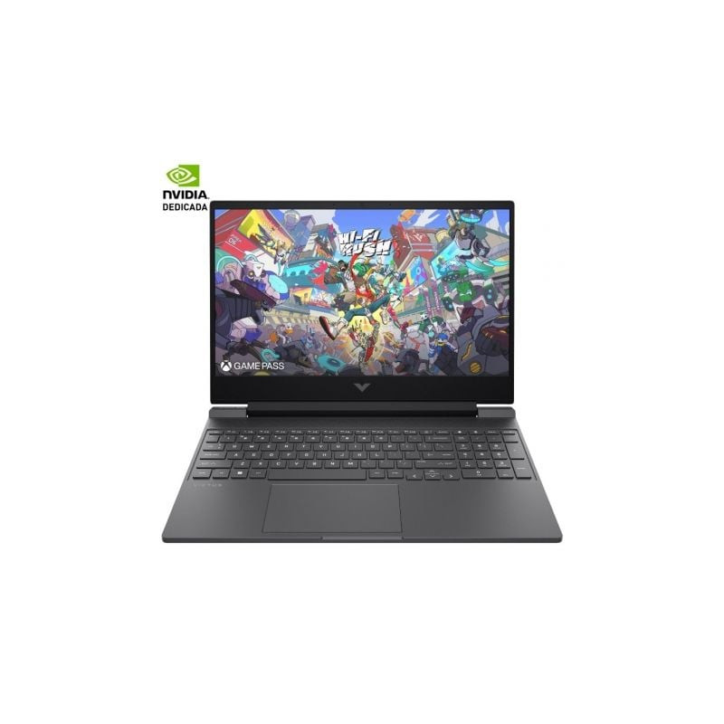 Portátil Gaming HP Victus 15-FA2707NS Intel Core i5-13420H/ 16GB/ 512GB SSD/ GeForce RTX 4050/ 15.6"/ Sin Sistema Operativo