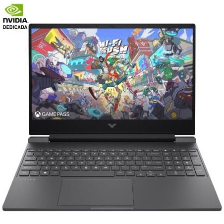 Portátil Gaming HP Victus 15-FA2707NS Intel Core i5-13420H/ 16GB/ 512GB SSD/ GeForce RTX 4050/ 15.6"/ Sin Sistema Operativo