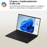 Portátil LG Gram 14Z90T-V.AP55B Intel Core Ultra 5-225H/ 16GB/ 512B SSD/ 14"/ Win11 Pro