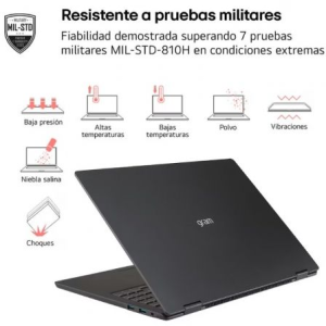 Portátil LG Gram 14Z90T-V.AP55B Intel Core Ultra 5-225H/ 16GB/ 512B SSD/ 14"/ Win11 Pro