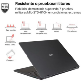 Portátil LG Gram 14Z90T-V.AP55B Intel Core Ultra 5-225H/ 16GB/ 512B SSD/ 14"/ Win11 Pro