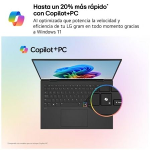 Portátil LG Gram 16Z90TS-G.AU99B Intel Core Ultra 9-288V/ 32GB/ 1TB SSD/ 16"/ Win11