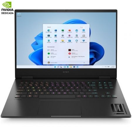 Portátil Gaming HP Omen 16-WF1026NS Intel Core i7-14700HX/ 32GB/ 1TB SSD/ GeForce RTX 4070/ 16.1"/ Win11