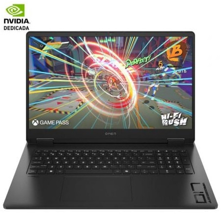 Portátil Gaming HP Omen 16-WF1027NS Intel Core i7-14700HX/ 32GB/ 1TB SSD/ GeForce RTX 4070/ 16.1"/ Sin Sistema Operativo