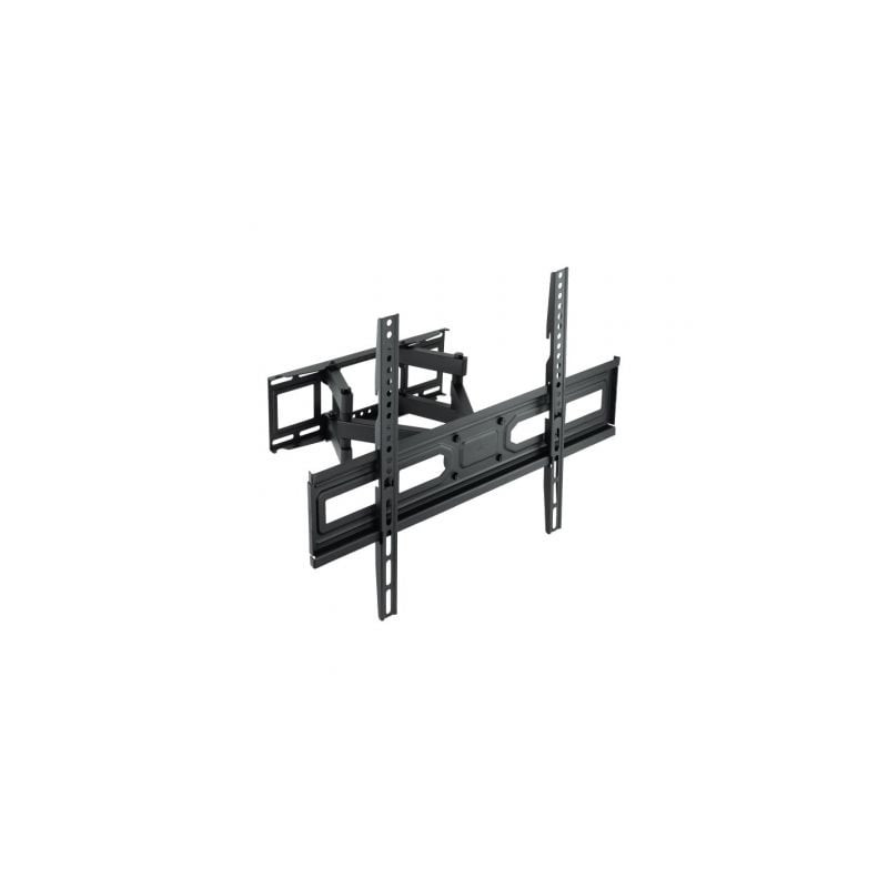 SOPORTE PARED GIRATORIO INCLINABLE EXTENSIBLE NEGRO