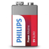 PILA ALCALINA PHILIPS 6LR61P1B/10/9V