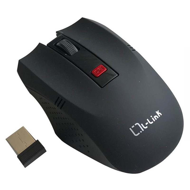 RATON OPTICO L-LINK INALAMBRICO NEGRO LL-2095-N