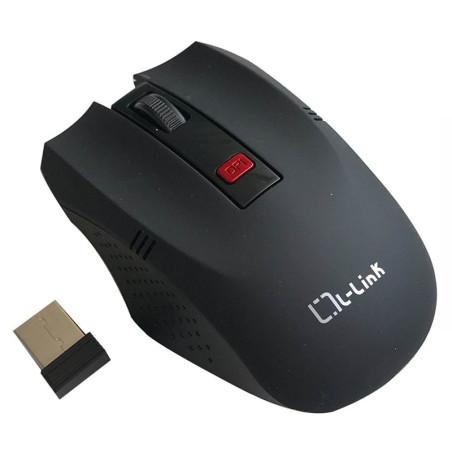 RATON OPTICO L-LINK INALAMBRICO NEGRO LL-2095-N