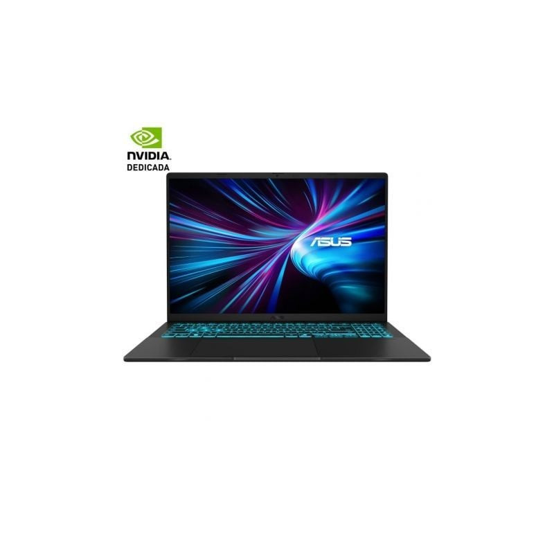 Portátil Gaming Asus V16 V3607VM-RP011 Intel Core 7-240H/ 16GB/ 1TB SSD/ GeForce RTX 5060/ 16"/ Sin Sistema Operativo