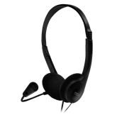 AURICULARES NOX VOICE ONE CON MICRÓFONO JACK 3.5  NEGROS