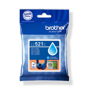 INK JET BROTHER ORIG LC521C HASTA 500 PAG.