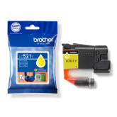 INK JET BROTHER ORIG LC521Y HASTA 500 PAG.