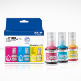 BOTELLA DE TINTA BROTHER ORIG. BTD180CLVAL 5.000 PAG. PACK  
