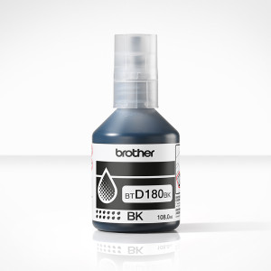 BOTELLA DE TINTA BROTHER ORIG. BTD180BK 7.500 PAG. NEGRA 