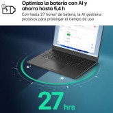 Portátil LG Gram 15Z80T-G.AU75B Ryzen AI 7-350/ 16GB/ 512GB SSD/ 15.6"/ Win11