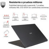 Portátil LG Gram 15Z80T-G.AU75B Ryzen AI 7-350/ 16GB/ 512GB SSD/ 15.6"/ Win11