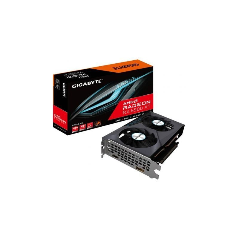 VGA GIGABYTE RADEON RX 6500 XT EAGLE 4GB  GDDR6