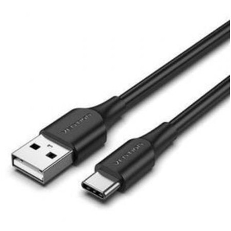 CABLE VENTION USB 2.0 TIPO-C MACHO/ MACHO 2M NEGRO CTHBH 