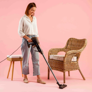 ASPIRADOR ESCOBA SOLAC AEC600 TURBOBAT 600