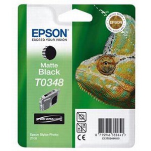 INK JET EPSON ORIGINAL C13T034840  NEGRO MATE