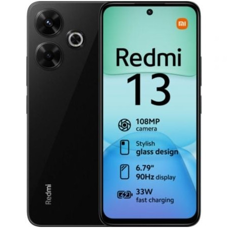 SMARTPHONE XIAOMI REDMI 13 6GB 128GB 6.79" NEGRO