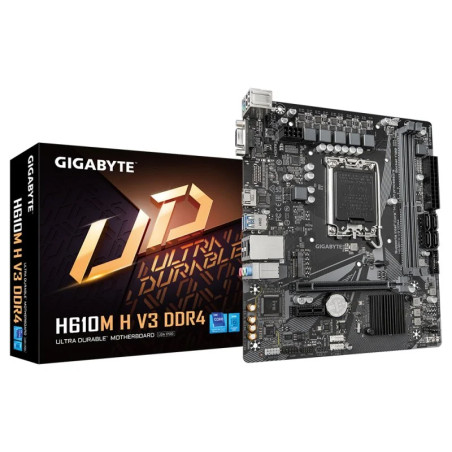 PLACA BASE GIGABYTE H610M H V3 DDR4 SOCKET1700 MICRO ATX
