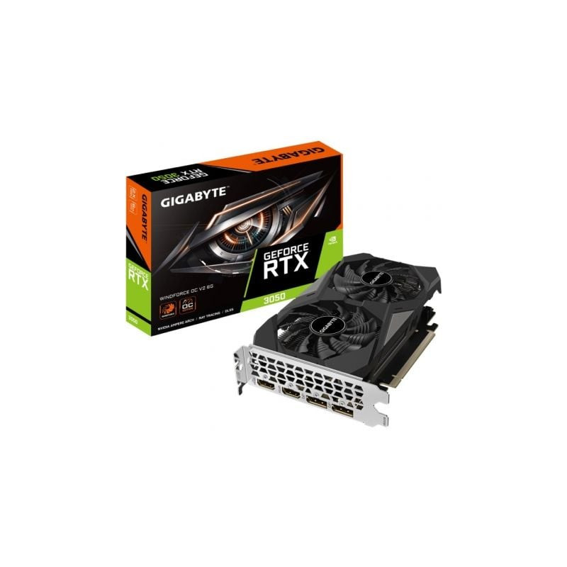 VGA GIGABYTE GEFORCE RTX 3050 WINDFORCE OC V2 6GB GDDR6