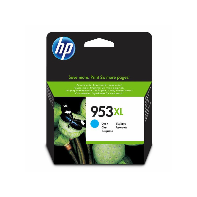 INK JET HP ORIG. F6U16AE Nº953 XL CIAN