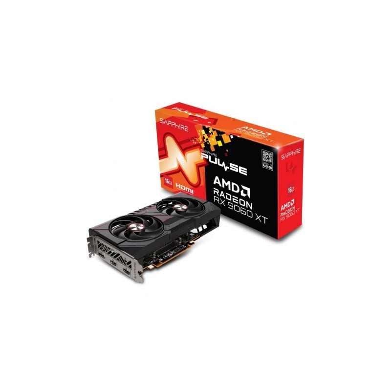 VGA SAPPHIRE PULSE RADEON RX 9060 XT GAMING OC/ 16GB GDDR6