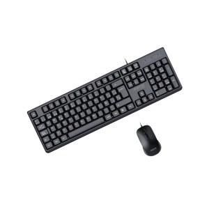 TECLADO + RATON APPROX USB 2.0/ 1000DPI NEGRO APPMX245