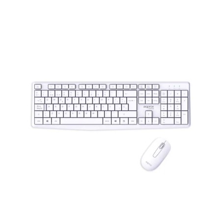 TECLADO+ RATON APPROX MULTIM./  INALAMBRICO APPMX420W BLANCO
