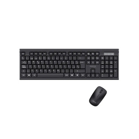 TECLADO+ RATON APPROX MULTIMEDIA/ INALAMBRICO APPMX410 NEGRO