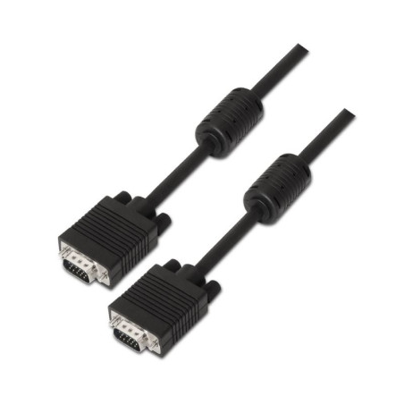 CABLE SVGA AISENS HDB15 M/ HDB15M 10M NEGRO A113-0074